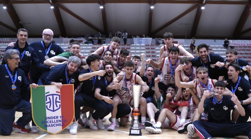 Finale Nazionale U19 Ecc, lo Scudetto è dell’Olimpia Milano. Ko Tortona 95-82. I complimenti del presidente Petrucci