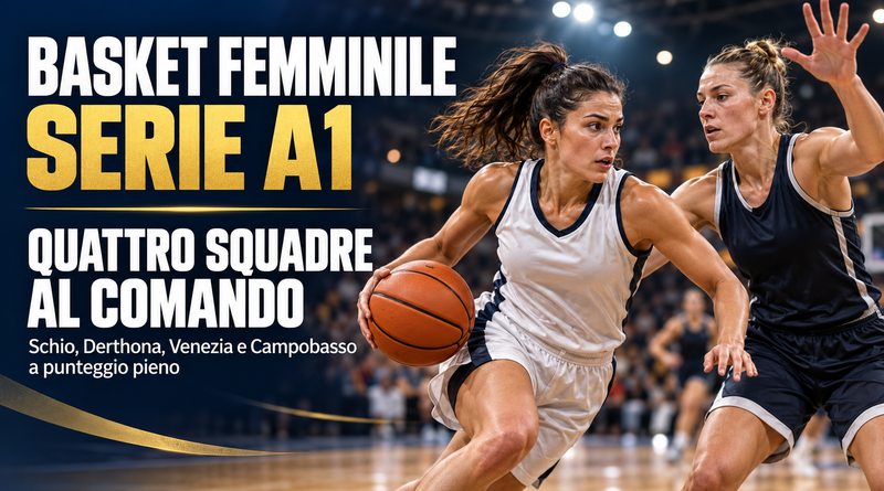 Basket femminile, Schio travolge il Geas: Venezia, Derthona e Campobasso restano a punteggio pieno